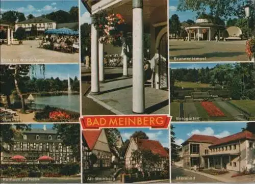 Bad Meinberg - u.a. Blick zur Wandelhalle - 1979