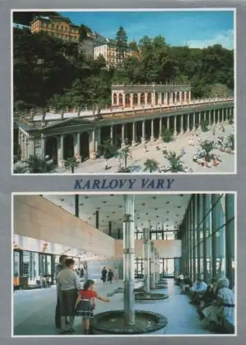 Tschechien - Tschechien - Karlovy Vary - Karlsbad - mit 2 Bildern - 1990