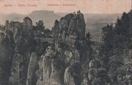 Sächsische Schweiz - Bastei - ca. 1935