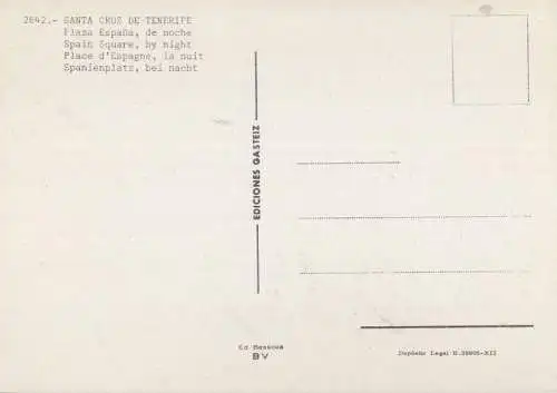 Spanien - Santa Cruz de Tenerife - Spanien - Plaza Espana