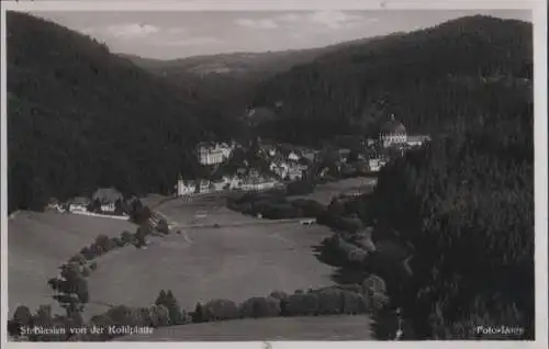 Sankt Blasien - von der Kohlplatte - ca. 1955