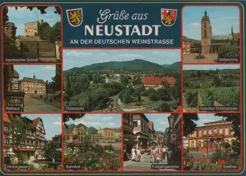 Neustadt Weinstraße - u.a. Saalbau - ca. 1980