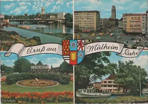 Mülheim, Ruhr - u.a. Stadtmitte - ca. 1970