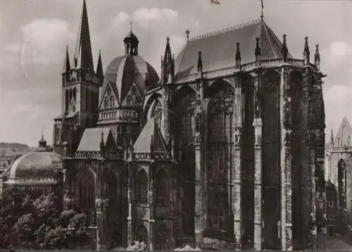 Aachen - Dom von Südosten - 1965