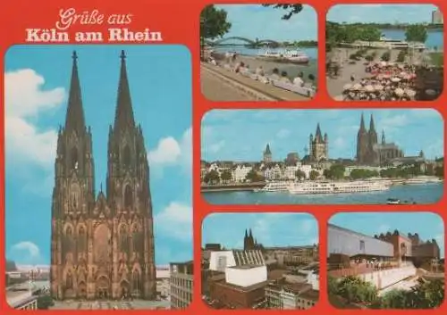 Köln am Rhein - ca. 1985