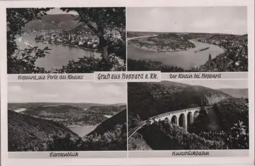 Boppard - u.a. Hunsrückbahn - ca. 1960