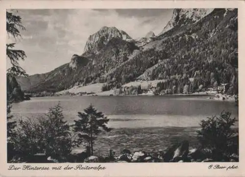 Hintersee - mit der Reiteralpe - 1953