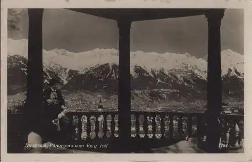 Österreich - Österreich - Innsbruck - Panorama vom Berg Isel - 1932