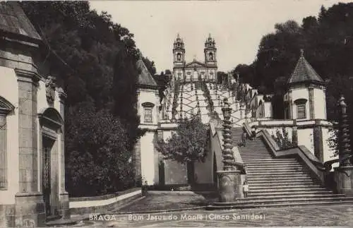 Portugal - Portugal - Braga - Bom Jesus do Monte - ca. 1955