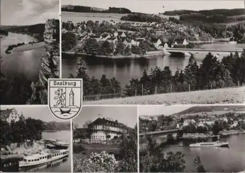 Saalburg-Ebersdorf - Am Stausee der Bleilochtalsperre - ca. 1975