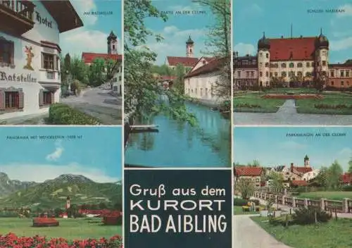 Bad Aibling - u.a. Parkanlagen an der Glonn - 1971