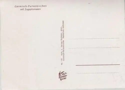 Garmisch-Partenkirchen - mit Zugspitzmassiv