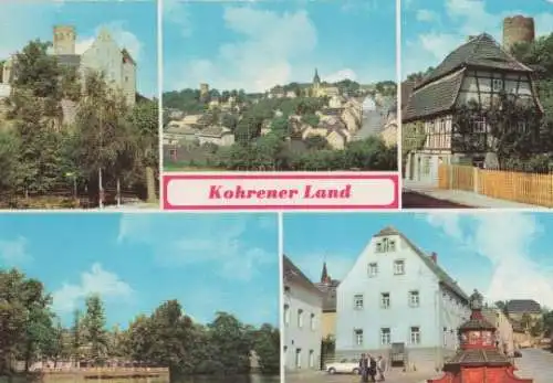 Kohren-Sahlis - Kohrener Land u.a. Ruine Kohren - ca. 1985