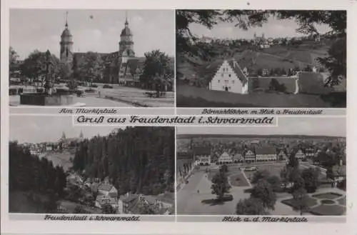 Freudenstadt - u.a. Am Marktplatz - ca. 1960