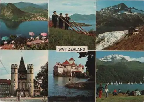 Schweiz - Schweiz - Schweiz - u.a. Silsersee, Engadin - 1972