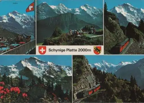 Schweiz - Schweiz - Schynige Platte - mit 5 Bildern - 1987