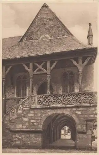 Goslar - Rathausaufgang