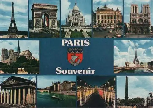 Frankreich - Frankreich - Paris - Souvenir - ca. 1975