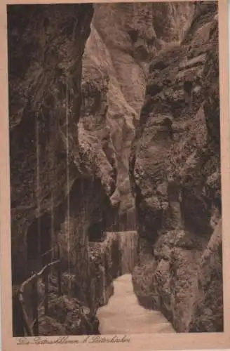 Partnachklamm - 1928