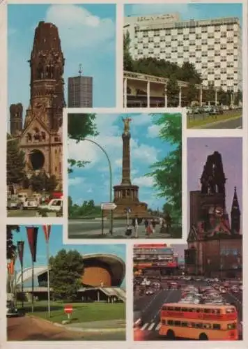 Berlin, Westteil - u.a. Siegessäule - 1979