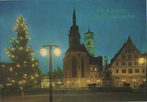 Stuttgart - Schillerplatz - ca. 1985