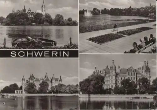 Schwerin - u.a. Am Pfaffenteich - 1977