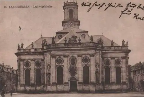 Saarbrücken - Ludwigskirche - 1931