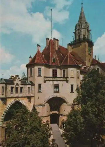 Sigmaringen - Schloß, Hauptportal - ca. 1980