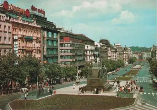 Tschechien - Tschechien - Prag - Praha - Vaclavske namesti - 1987