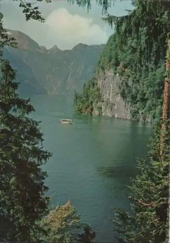 Königssee - mit Schönfeldspitze - ca. 1970