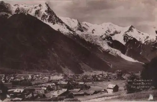 Frankreich - Frankreich - Chamonix-Mont-Blanc - Vue generale - ca. 1950