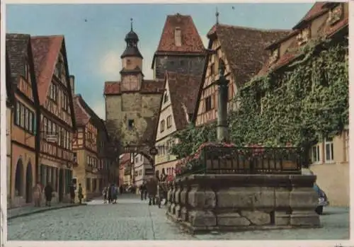 Rothenburg - Markusturm - ca. 1970