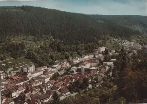 Bad Wildbad im Schwarzwald - von oben