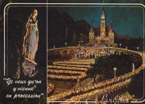 Frankreich - Lourdes - Frankreich - Basilica