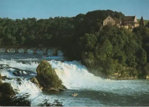 Schweiz - Schweiz - Rheinfall - mit Schloss Laufen - 1987