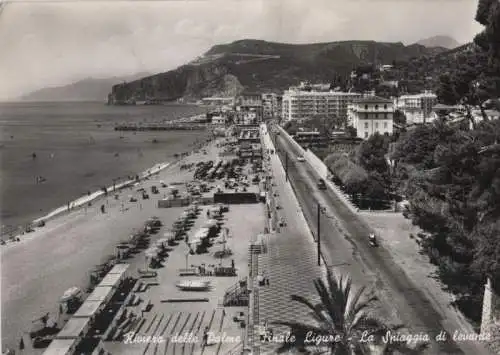 Italien - Italien - Finale Ligure - La Spiaggia di levante - ca. 1960