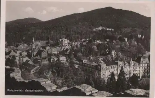 Badenweiler - Gesamtansicht - ca. 1960