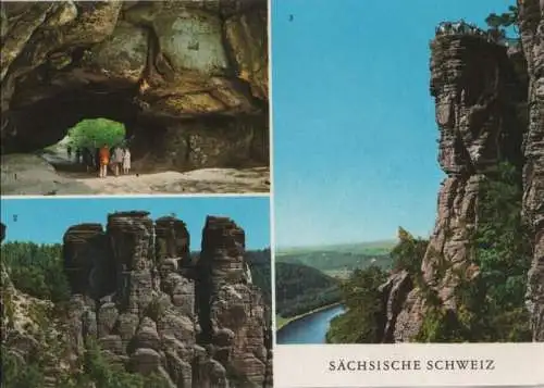 Sächsische Schweiz - u.a. Kleine Gans - 1988