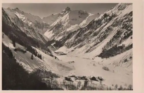 Oberstdorf-Spielmannsau - mit Kratzer - 1953