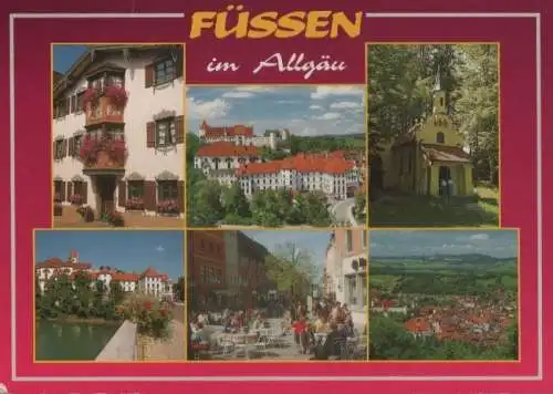 Füssen - 6 Teilbilder - 1995