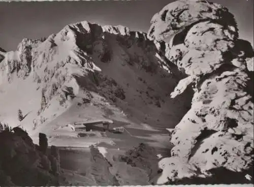 Kampenwand - Bergstation der Seilbahn - ca. 1960