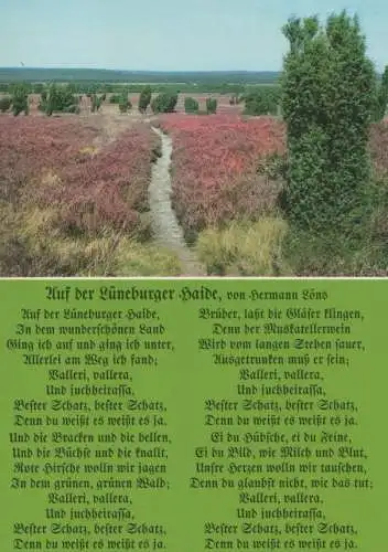 Lüneburger Heide - mit Text von Löns - ca. 1995