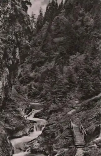 Alpenstraße - Weißbachschlucht - ca. 1955