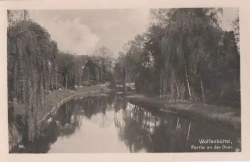 Wolfenbüttel - Partie an der Oker - ca. 50er