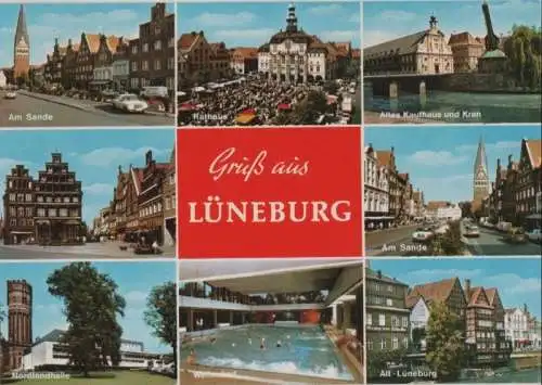 Lüneburg - u.a. Am Sande - ca. 1980