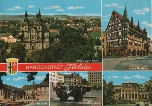 Fulda - u.a. Altes Rathaus - 1987