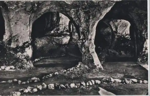 Walldorf - Höhle, Säulenpartien - 1963