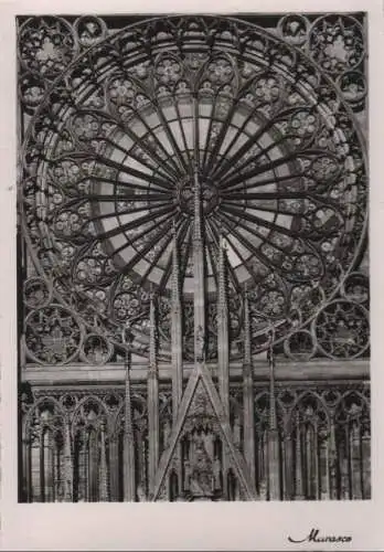 Frankreich - Frankreich - Strasbourg - La Rosace de la Cathedrale - ca. 1965