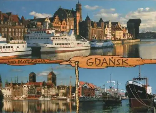 Polen - Polen - Gdansk - Danzig - mit 3 Bildern - ca. 1995