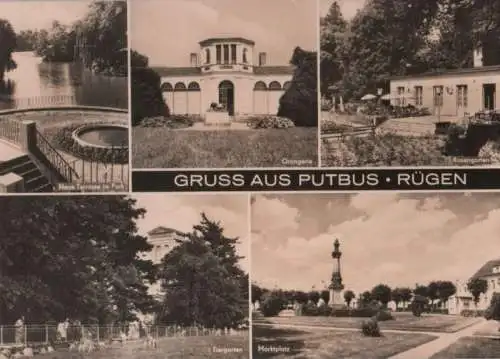 Putbus - u.a. Tiergarten - 1971